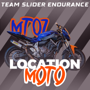 Location de Moto Piste ⚫ Yamaha MT-07